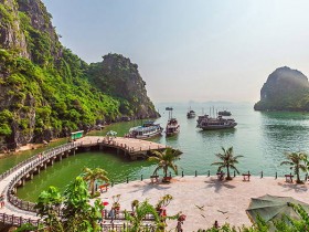 2019越南旅游之下龙湾海上溶洞