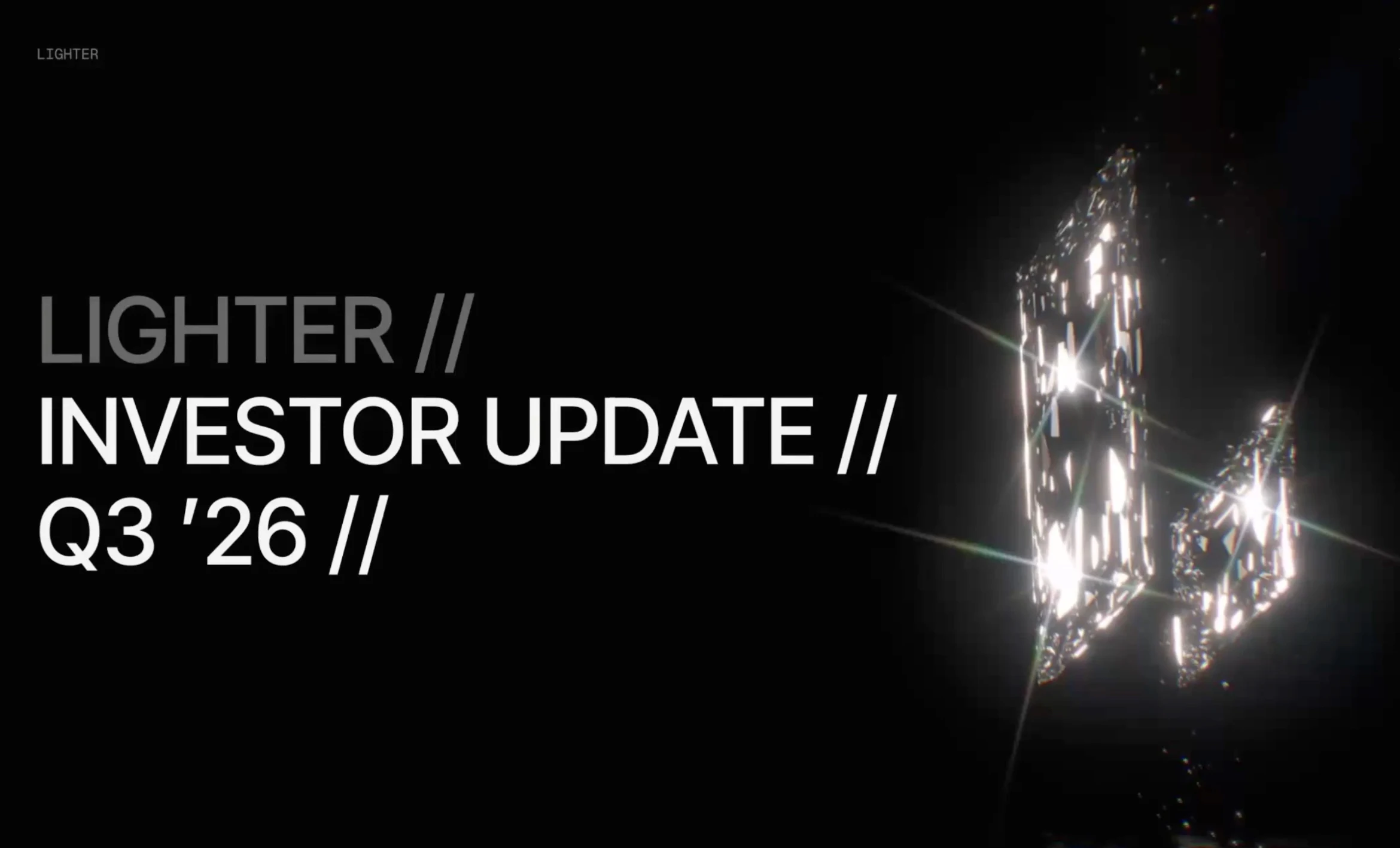 Lighter第三季度投资者电话会全记录：Q3营收855万美元，累计回购销毁超1809万枚LIT